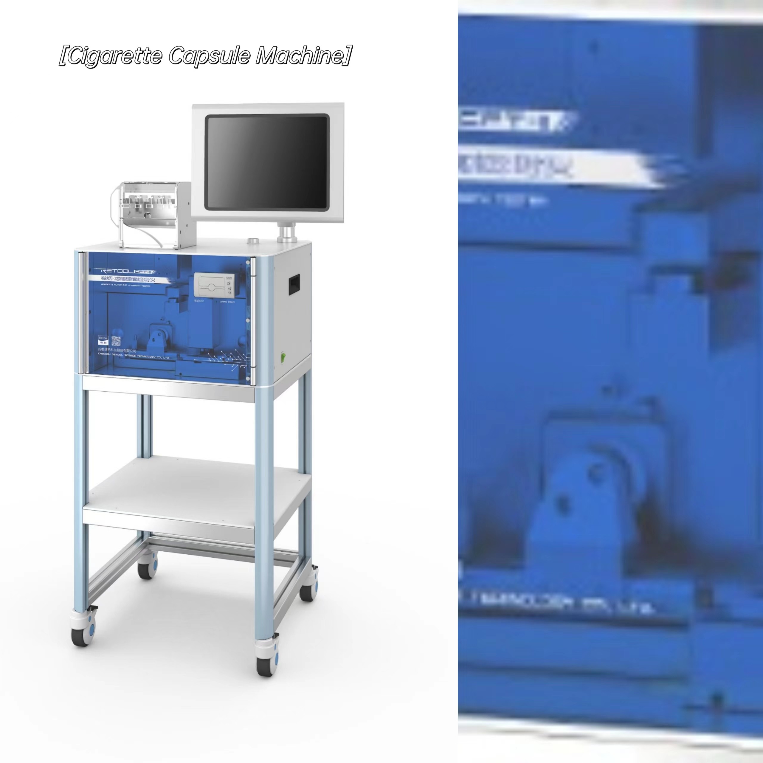 Industrieller Tablet-Steuerkern automatisierte in hohem Grade Zigarette und Filter Rod Weighing Test Stand